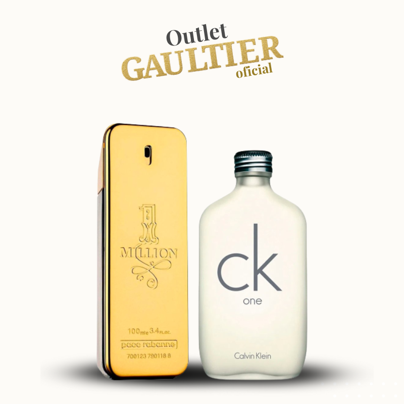 Combo de Perfumes 1 Million e Calvin Klein One - 100ml