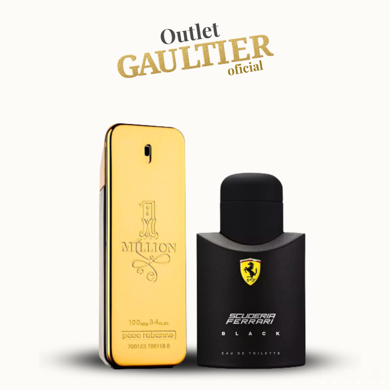 Combo de Perfumes 1 Million e Ferrari Black - 100ml