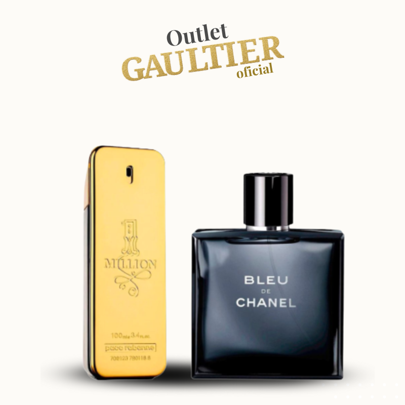 Combo de Perfumes 1 Million e Bleu de Chanel - 100ml