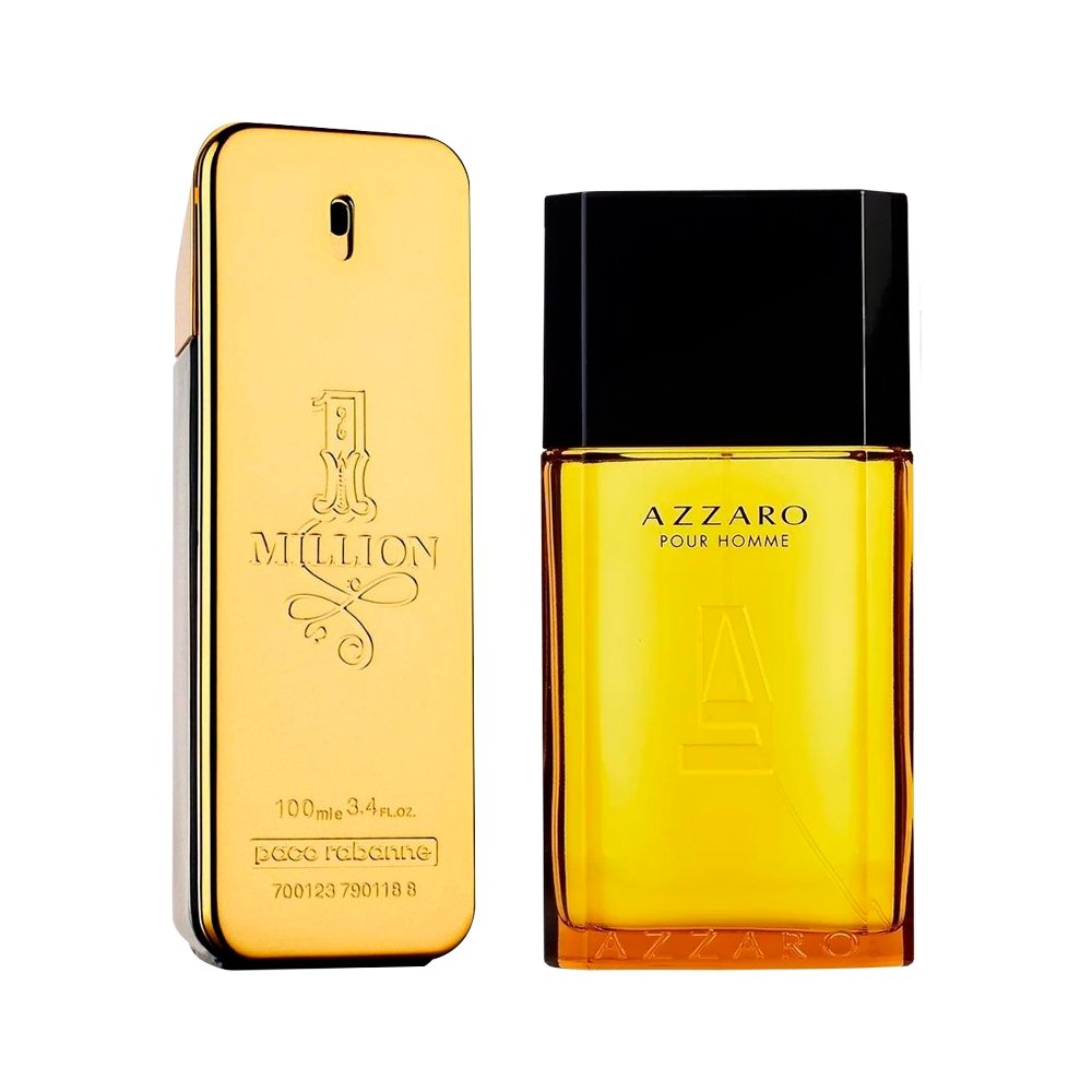 Combo de Perfumes 1 Million e Azzaro Pour Homme - 100ml