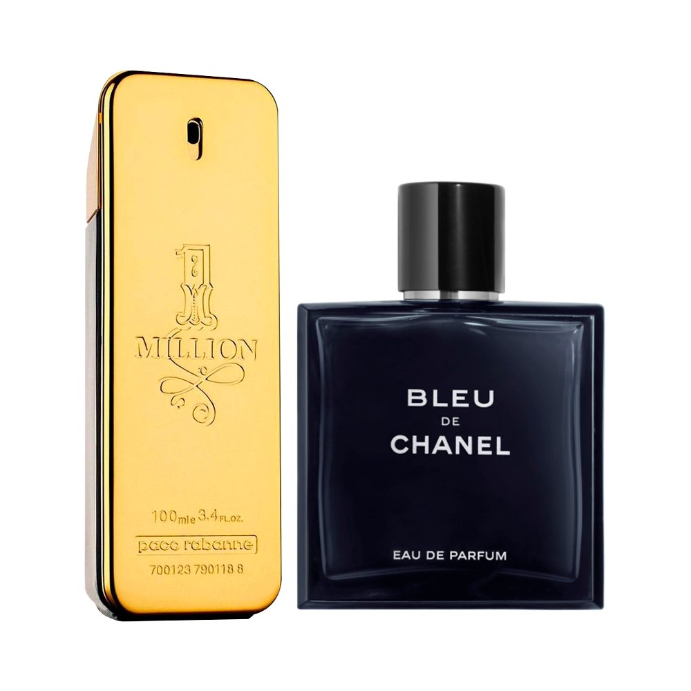 Combo de Perfumes 1 Million e Bleu de Chanel - 100ml